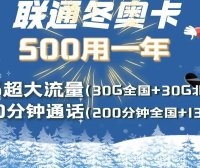 【全新升级】2022年北京联通校园卡春季版每月1500分钟通话+60G流量