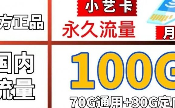 奋斗卡复活?联通神卡小艺卡全国可办理归属地可选号码可选!月租19,每月70g通用流量+30g定向流量,长期套餐!