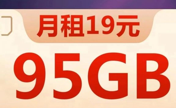 【长期套餐】电信星木卡29月租，每月95G流量+100分钟通话！包邮到家！