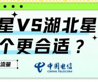湖南星VS湖北星，都是185G大流量选哪个更合适？